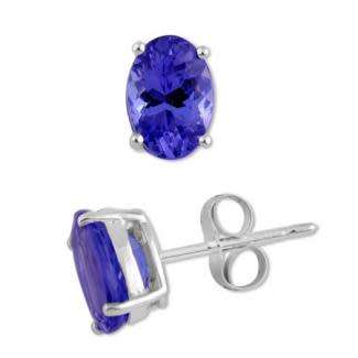 0.33cts PAIR MESMERIZING!!! 100% GENUINE Natural TANZANITE Bluish Violet