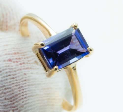 0.58ct DAZZLING!!! 100% GENUINE Natural TANZANITE BLUISH VIOLET
