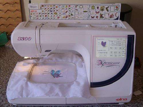 !!SPRING MADNESS!! ELNA 8300 "XPERIENCE" USB EMBROIDERY MACHINE + 41000 DESIGNS ( +- R 410'000.00)