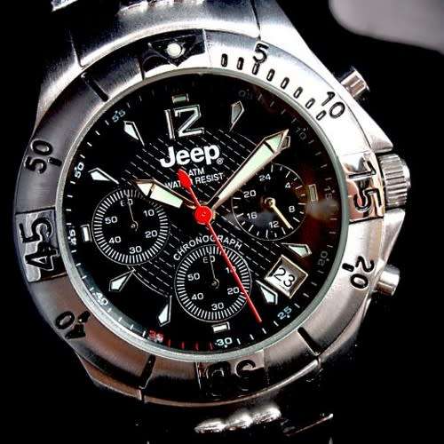 Jeep Men's Watch - New but selling as secondhand because battery and band needs replacing