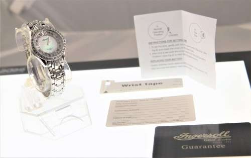 INGERSOLL*** Gems Exotica - Branded Watch -  Swiss Movement , MOP, Gems - R1 Start with NO Reserve