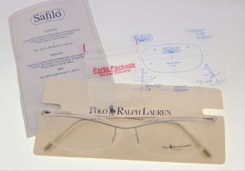 POLO by RALPH LAUREN Optical Frame - Titanium - Made in Italy - NO Reserve