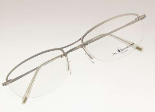 POLO by RALPH LAUREN Optical Frame - Titanium-Made in Italy-Semi-Rimless-R1 Start with NO Reserve