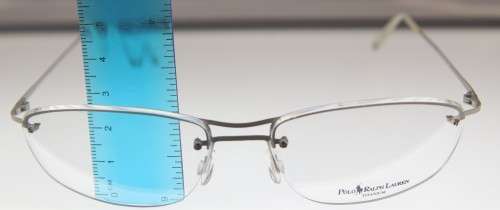 POLO by RALPH LAUREN Optical Frame - Titanium-Made in Italy-Semi-Rimless-R1 Start with NO Reserve