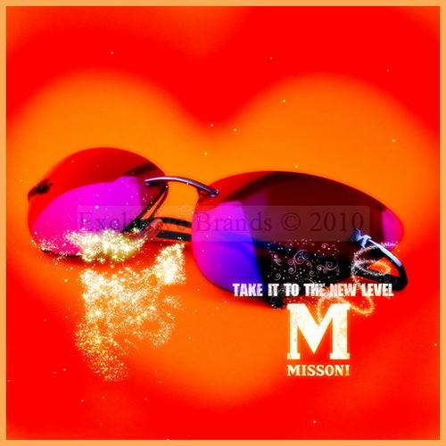 **R2,499.00** MISSONI AUTHENTIC LADIES RIMLESS SUNGLASSES - ONLY FEW LEFT ~BRAND NEW~