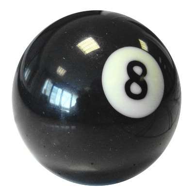 Crazy R1 Auction: Brand New Black 8-Ball for Pool - Sealed in a Blister Pack