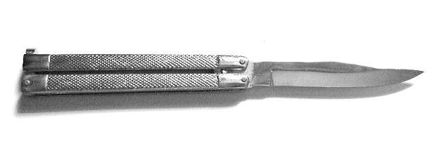 Butterfly Knife - Silver