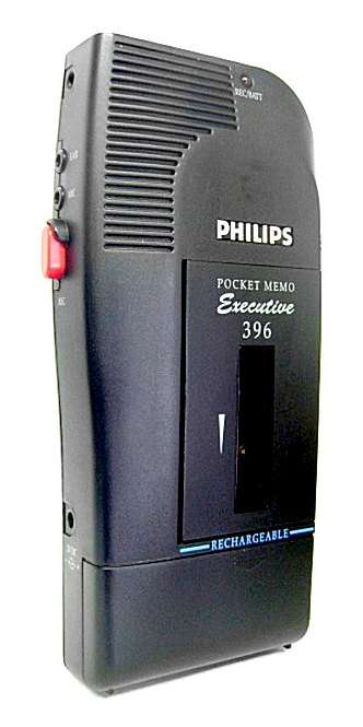 Philips 396 Executive Mini Cassette Pocket Memo