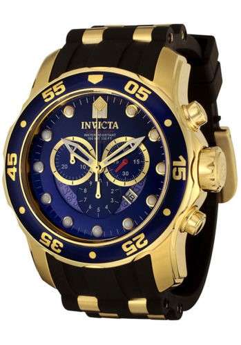 INVICTA  CHRONOGRAPH  BLUE MENS WATCH