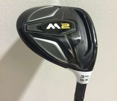 M2  fairway wood.  3.     16.5*.  Regular graphite shaft.  R/H  Like new.