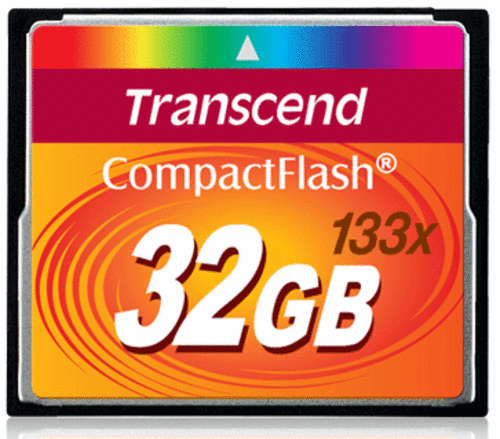 Transcend Ultra Performance Compact Flash Card 8GB - 133x Speed - Digital Cameras & Media Players