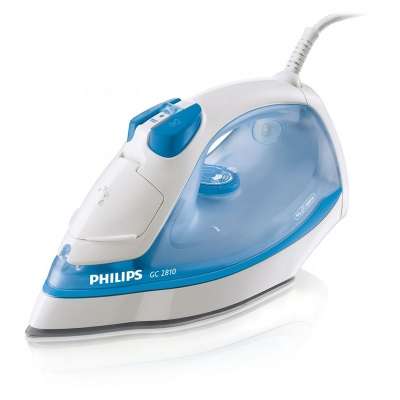 PHILIPS GC2810 POWERLIFE STEAMGLIDE IRON WHITE AND BLUE