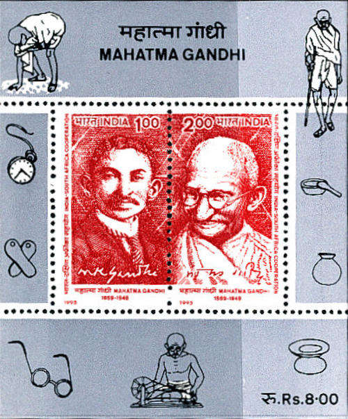 Gandhi Stamps (South Africa-India joint issue)