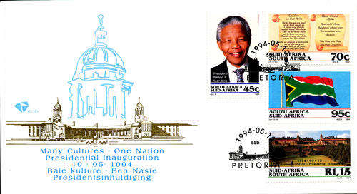 Mandela Inauguration FDC 1994