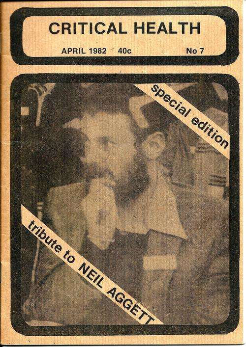 Critical Health - Special Edition "Tribute to Dr Neil Aggett" Apr 1982 (No 7)
