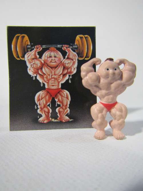 Garbage Pail Kids Minikins lot 56 figures and stickers
