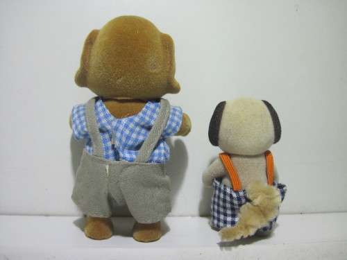 1985 Original Sylvanian Families Tomy-Epoch figures