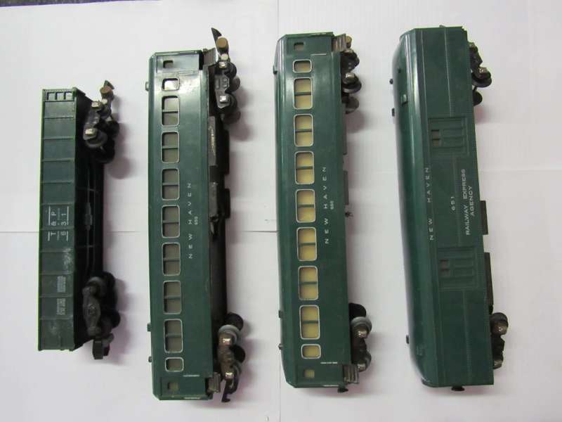 American Flier 3/16" Scale trainset incl. steam locomotive