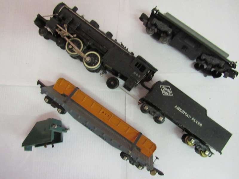 American Flier 3/16" Scale trainset incl. steam locomotive
