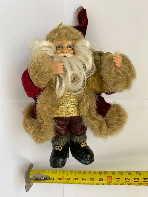 Collectable Santa Tree Ornament 15cm x 10cm