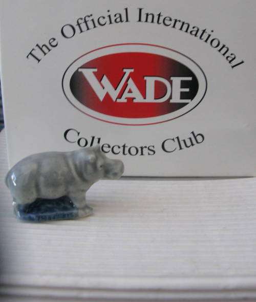 Wade Grey Hippo from Whimsies Reissue Set A 1998 to 2000