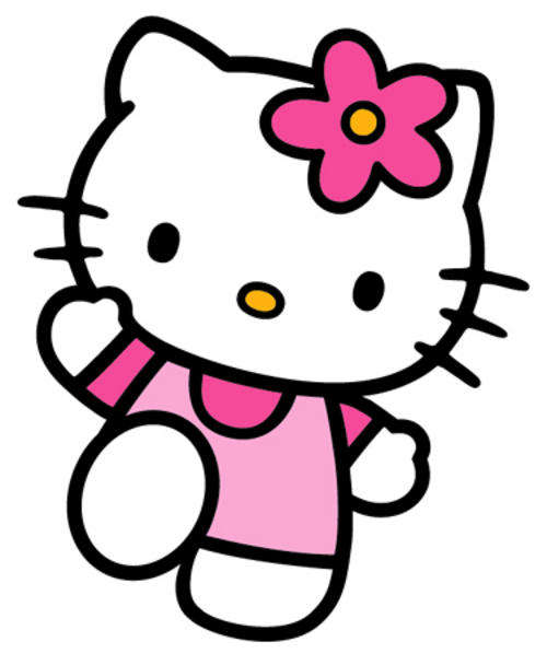 Hello Kitty cut out