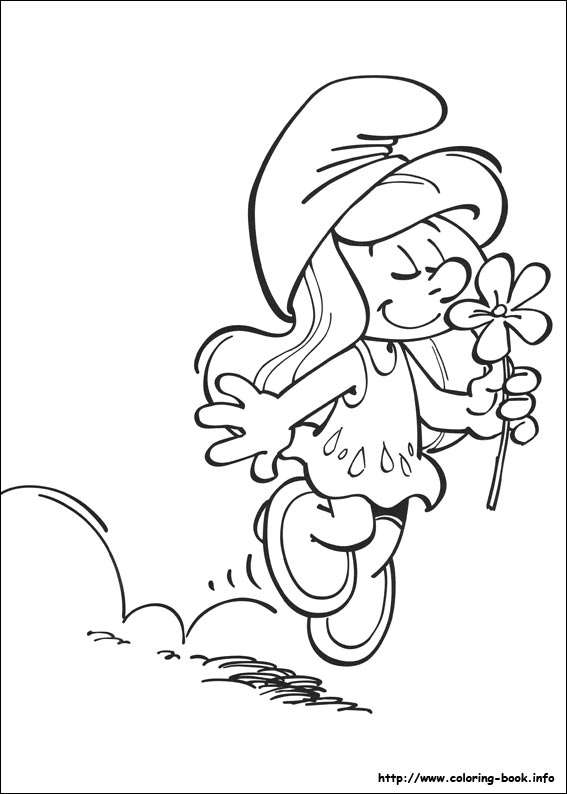 Smurfs cut out