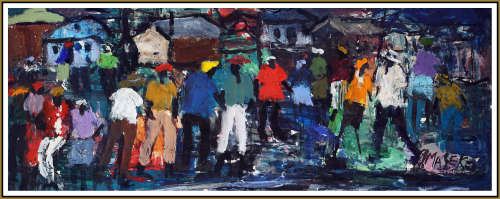 Joe Maseko - Old Master - Illustrated Artwork - HIGHLY RECOMMENDED !!
