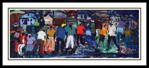 Joe Maseko - Old Master - Illustrated Artwork - HIGHLY RECOMMENDED !!