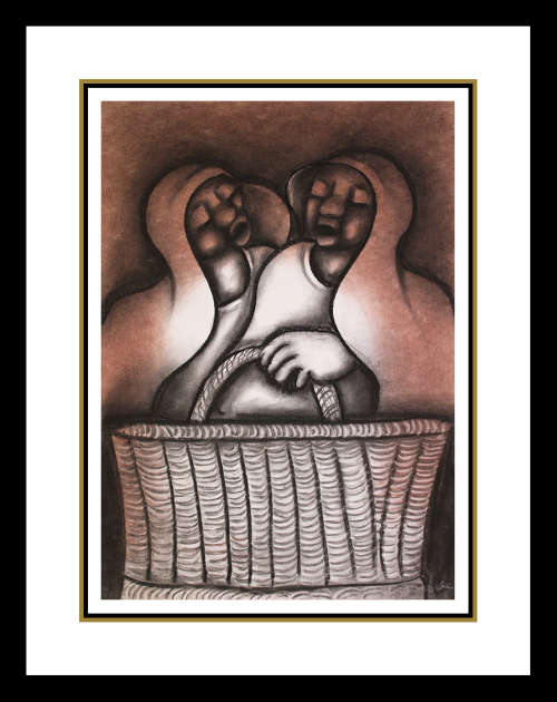 David Mbele - Illustrated Artwork - SOWETO GOLD !!