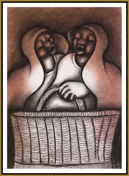 David Mbele - Illustrated Artwork - SOWETO GOLD !!