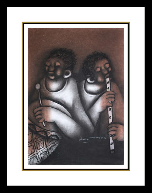David Mbele - Illustrated Artwork - SOWETO GOLD !!