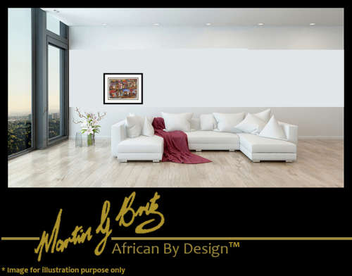Peter Sibeko - Illustrated Artwork - SOWETO GOLD !!