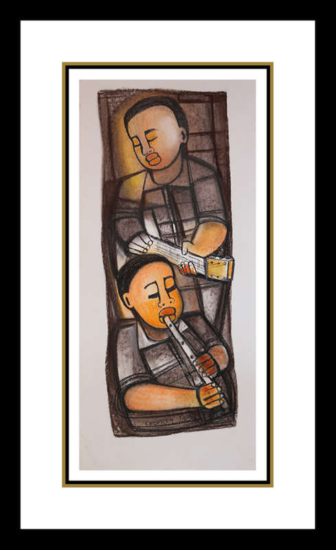 Godfrey Ndaba - Illustrated Artist - SOWETO GOLD !!