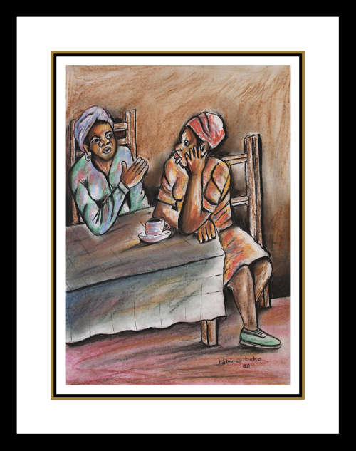 Peter Sibeko - Illustrated Artwork - SOWETO GOLD !!