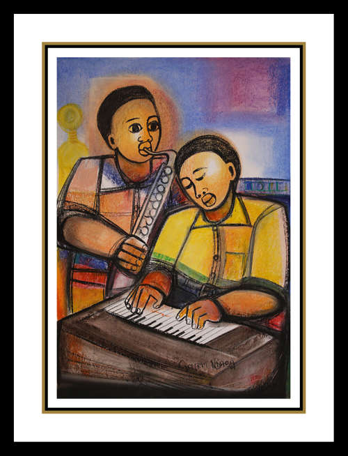 Godfrey Ndaba - Illustrated Artist - SOWETO GOLD !!
