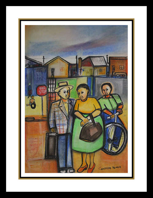 Godfrey Ndaba - Illustrated Artist - SOWETO GOLD !!