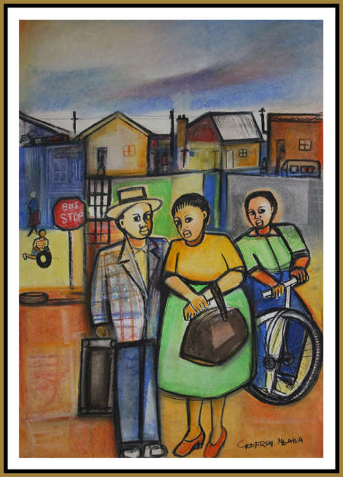 Godfrey Ndaba - Illustrated Artist - SOWETO GOLD !!