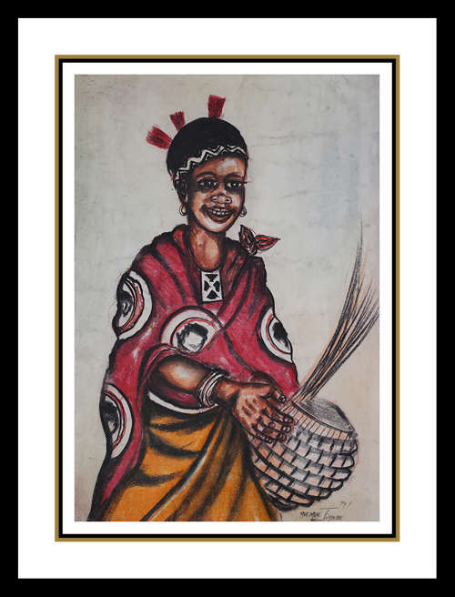 Mvemve Jiyane - Illustrated Artwork - SOWETO GOLD !!