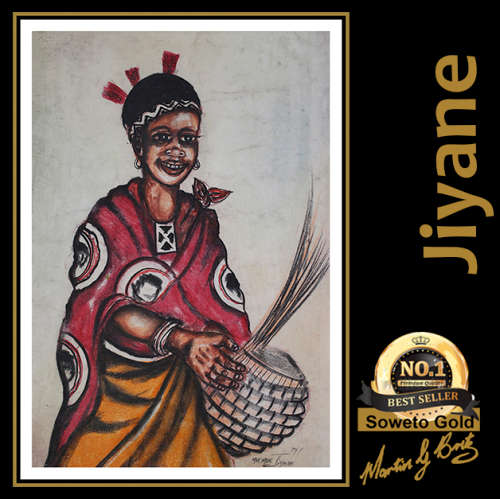 Mvemve Jiyane - Illustrated Artwork - SOWETO GOLD !!