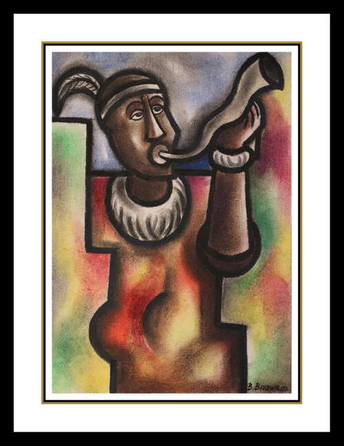Basil Baqwa - Illustrated Artwork - SOWETO GOLD !!