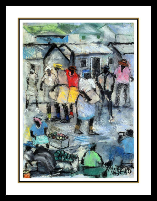 Joe Maseko - Old Master - Illustrated Artwork - HIGHLY RECOMMENDED !!