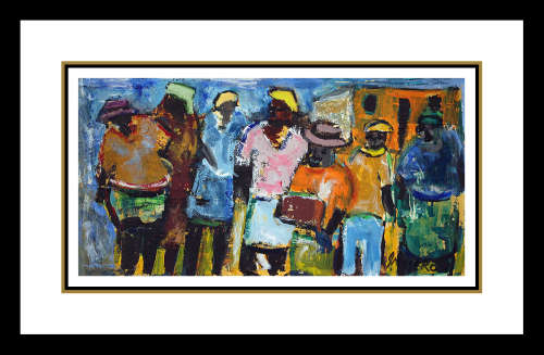 Joe Maseko - Old Master - Illustrated Artwork - HIGHLY RECOMMENDED !!