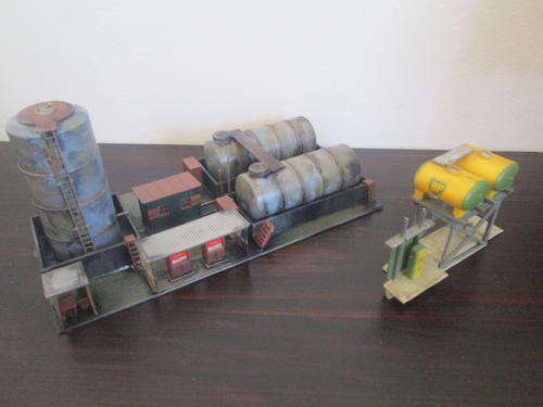 HO Scale Diesel Depot & Diesel Tanks