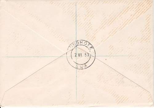 SWA 1953 QEII Coronation illustrated FDC