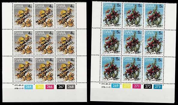 SWA 1978 Universal Suffrage set in Cyl Blks, VF UM