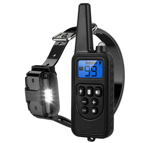 Dog Bark Training Collar with Rechargeable Remote