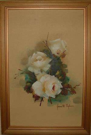 Jeanette Dykman - "Flowers"Starting @R1