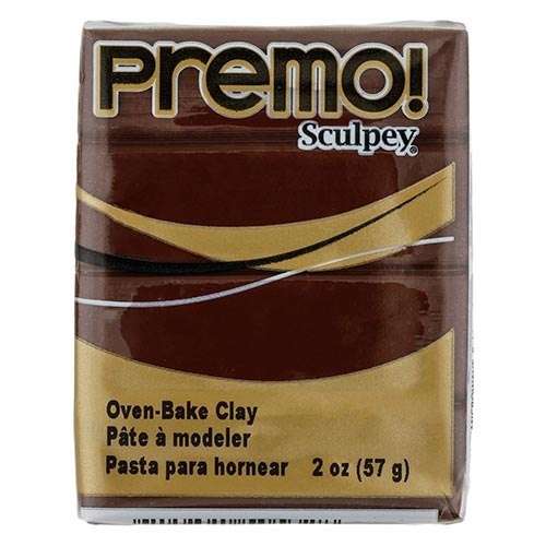 Sculpey Premo Polymer Clay - Burnt Amber