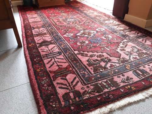 stunning nomad persian Zandjan rug